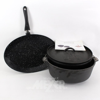 Feuertopf  und 1 Fischbratpfanne