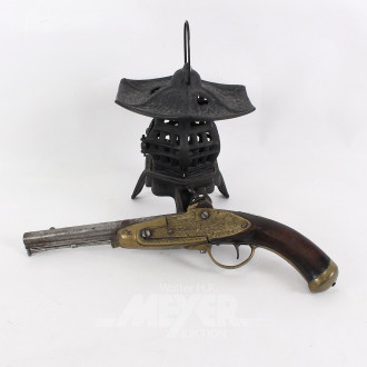 Dekopistole und Teelichthaus