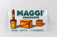 Blechschild "Maggi" emailliert