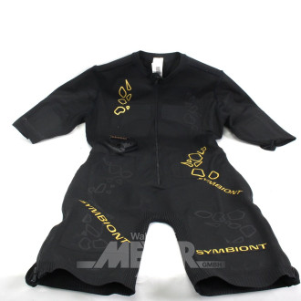 Posten EMS-Anzüge, gebraucht, tls. unbenutzt, aus Fitnessstudio-Insolvenz, ca. 59 Stk., Hersteller Symbiont, Modell 'Tec' in den Größen: