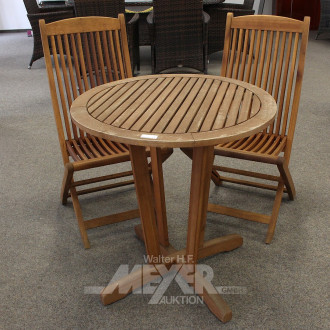 Balkon-Sitzgruppe, best. aus: