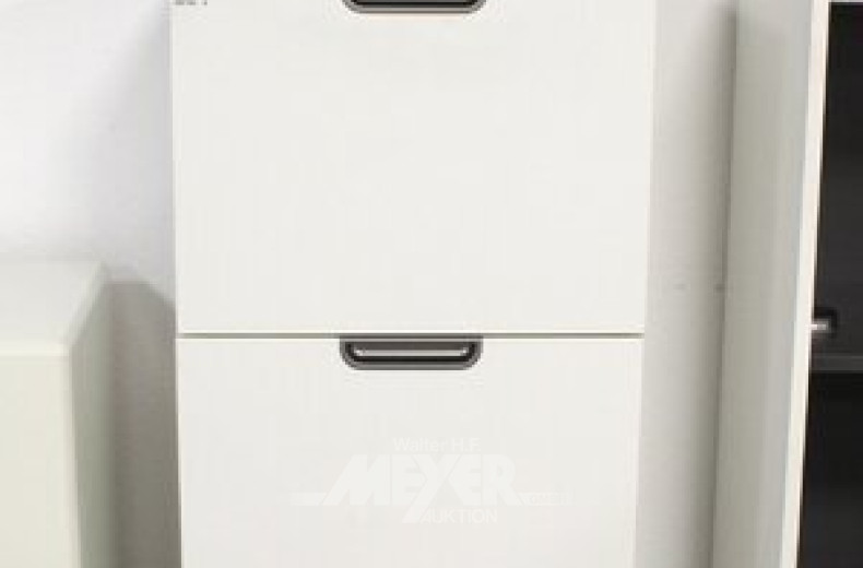 Hängeregistraturschrank, weiß