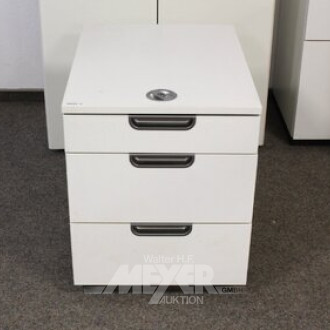 Rollcontainer, weiß