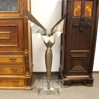 Stehlampe 'stilisierter Engel'