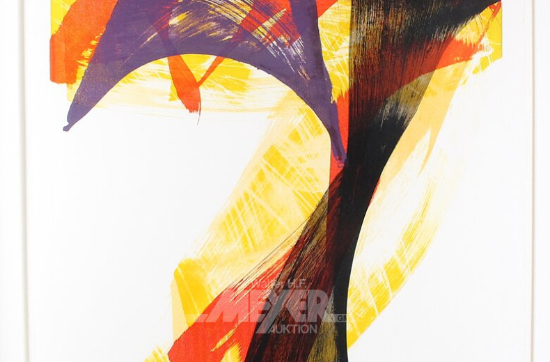 Farblithographie 'F1'