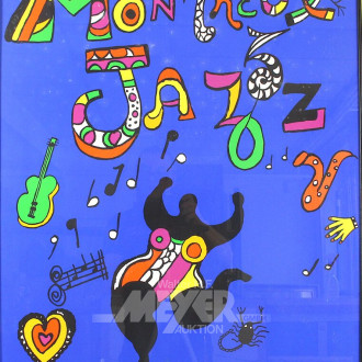 Plakat 'Montreux Jazz Festival 1984'