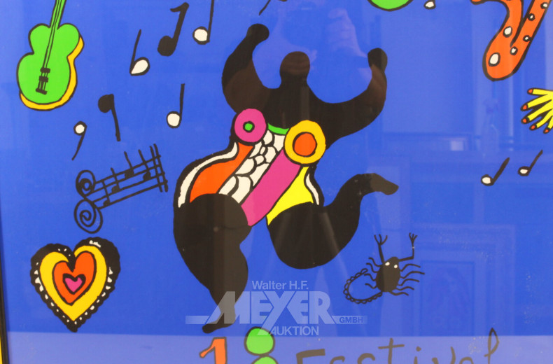 Plakat 'Montreux Jazz Festival 1984'