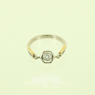 Ring mit 1 kl. Brillant