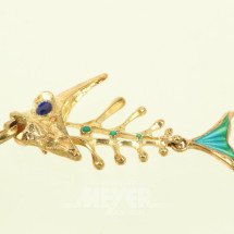 Los 113: Kettenanhänger "Fisch" (beweglich)