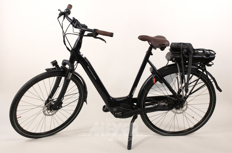 Damen-E-Bike, dunkelblau, 28 Zoll, Rahmen 57 cm