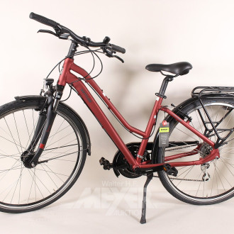 Damenfahrrad, rotbraun, 45 Zoll