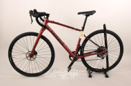 Gravelbike, Aluminium, rot, 28 Zoll, Rahmen 48 cm