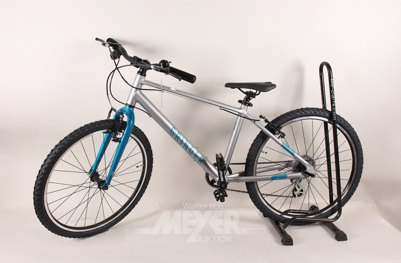 Jugendfahrrad, silber, 24 Zoll