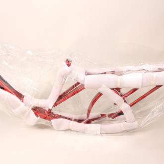 Fahrradrahmen, rot, 20 Zoll, Rahmen 45 cm