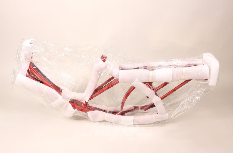 Fahrradrahmen, rot, 20 Zoll, Rahmen 45 cm