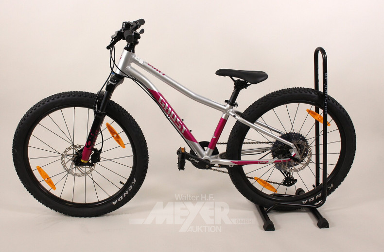 Jugend-Fahrrad, silberfarben, 24 Zoll, Rahmen 30 cm