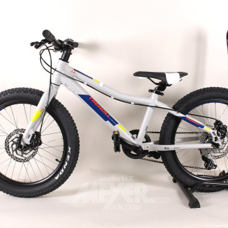 Kinder-Mountainbike, hellgrau