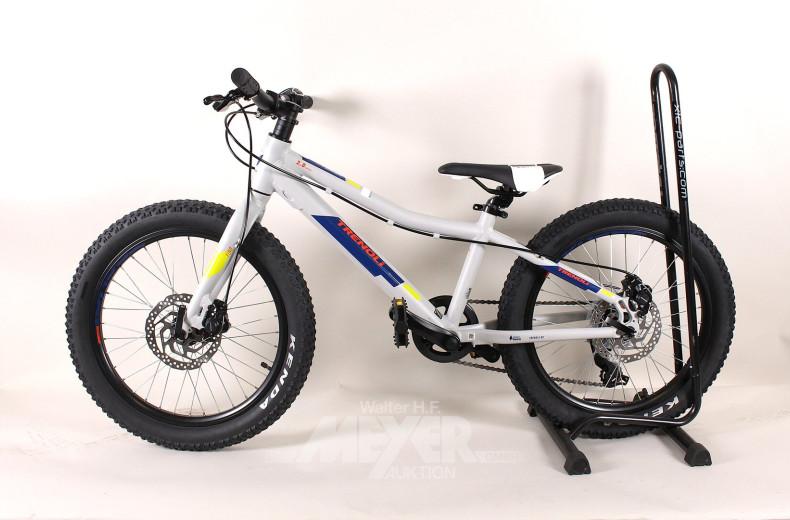 Kinder-Mountainbike, hellgrau