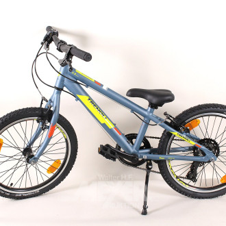 Kinder-Mountainbike, graublau