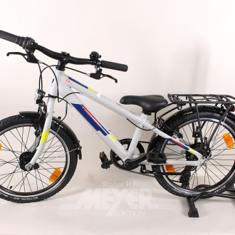 Kinder-Mountainbike, hellgrau