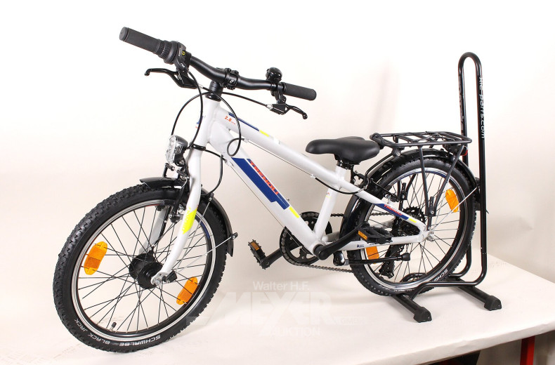 Kinder-Mountainbike, hellgrau