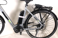 E-Bike, Tiefeinstieg, silberfarben