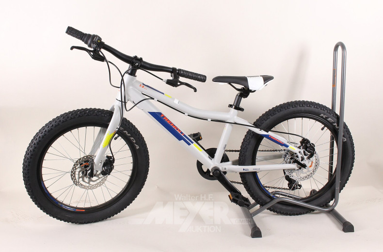 Kinder-Mountainbike, hellgrau