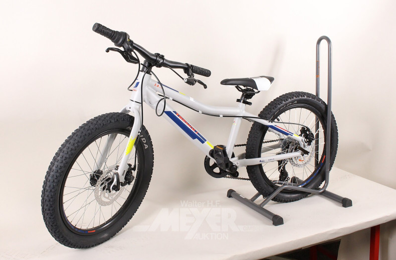 Kinder-Mountainbike, hellgrau