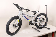 Kinder-Mountainbike, hellgrau