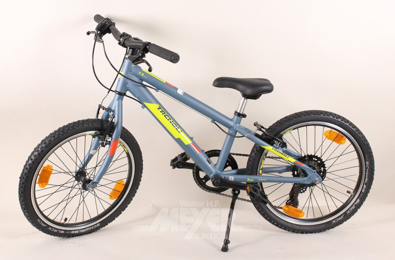 Kinder-Mountainbike, graublau