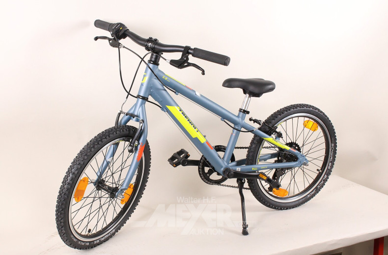 Kinder-Mountainbike, graublau