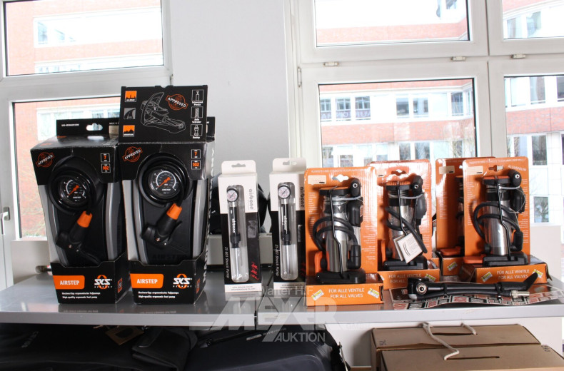 10 Posten div. Fahrradpumpen, versch. Hersteller