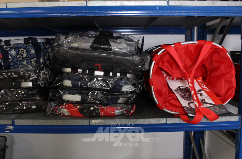 umfangr. Posten Fahrradtaschen und -körbe, versch. Hersteller ca. 45 Stück