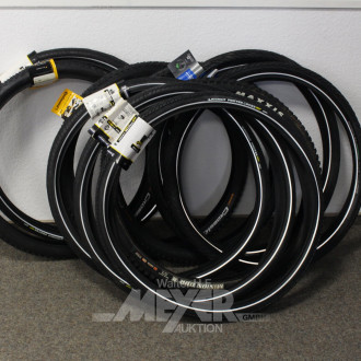 gr. Posten Fahrradreifen, -mäntel, -schläuche