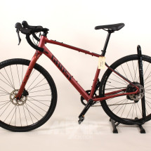 Los 24: Gravelbike, Aluminium, rot, 28 Zoll, Rahmen 48 cm