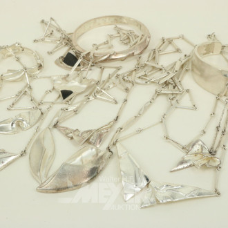 12 12 Teile Silberschmuck von Lapponia in 925er SIlber