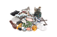 Posten Silber- und Modeschmuck, best. aus: