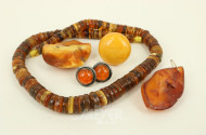 Konvolut Bernsteinschmuck