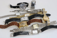 Konvolut Armbanduhren, u. a. Dyrberg/Kern u. Emporio Armani