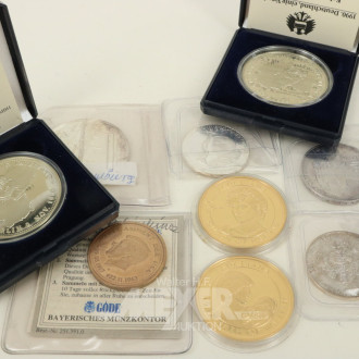 Kl. Konvolut Sonder- u. Gedenkprägungen