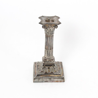 Kerzenleuchter, Empirestil, gefüllt