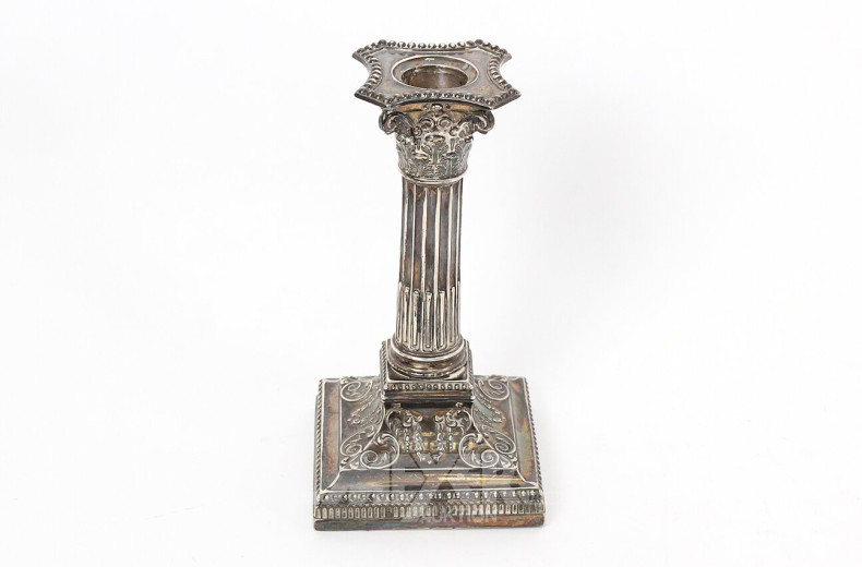 Kerzenleuchter, Empirestil, gefüllt