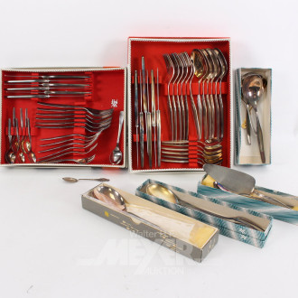 Kaffee- u. Essbesteck für 6 Personen