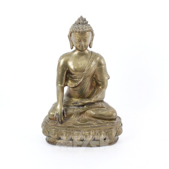 Buddhaskulptur, Messing