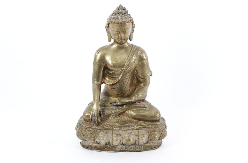 Buddhaskulptur, Messing