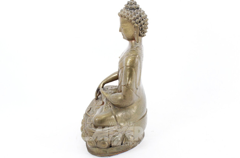 Buddhaskulptur, Messing