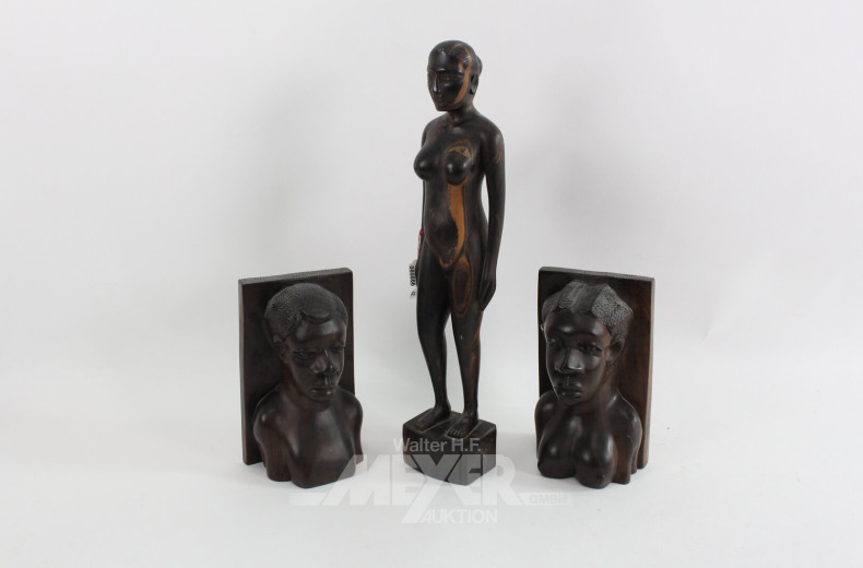 Holzfigur "Afrikanerin"