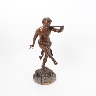 Bronze "Tanzender Faun"