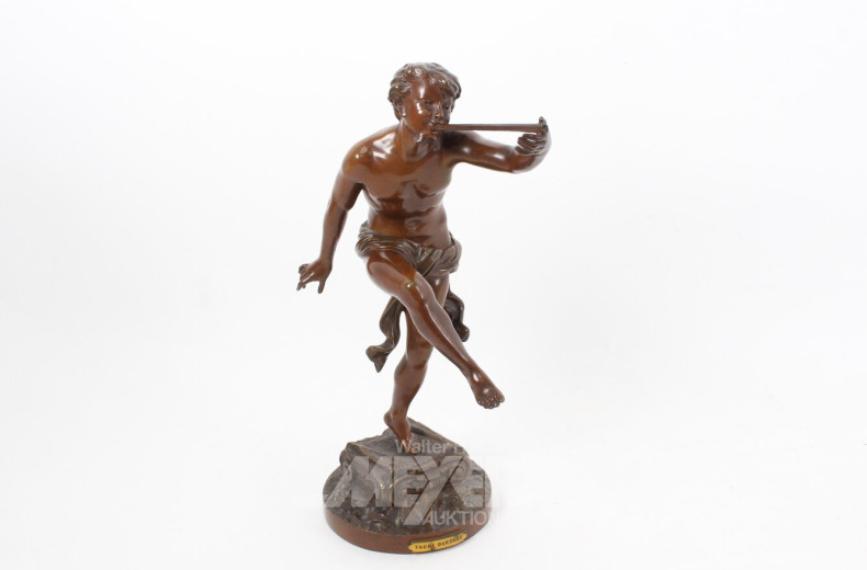 Bronze "Tanzender Faun"