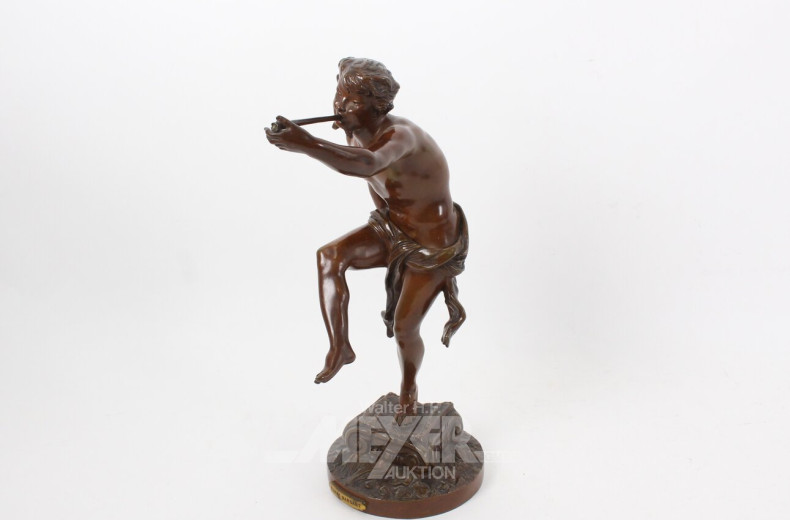Bronze "Tanzender Faun"